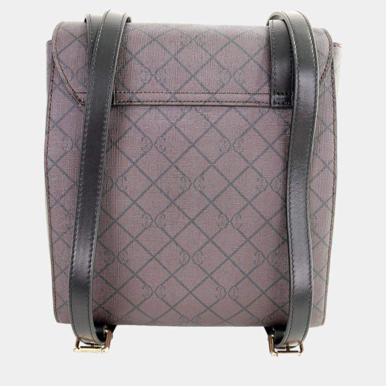 Pre Owned Charriol Dark Brown Leather CALYPSO Handbag