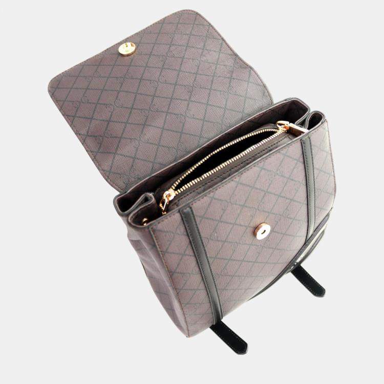 Pre Owned Charriol Dark Brown Leather CALYPSO Handbag