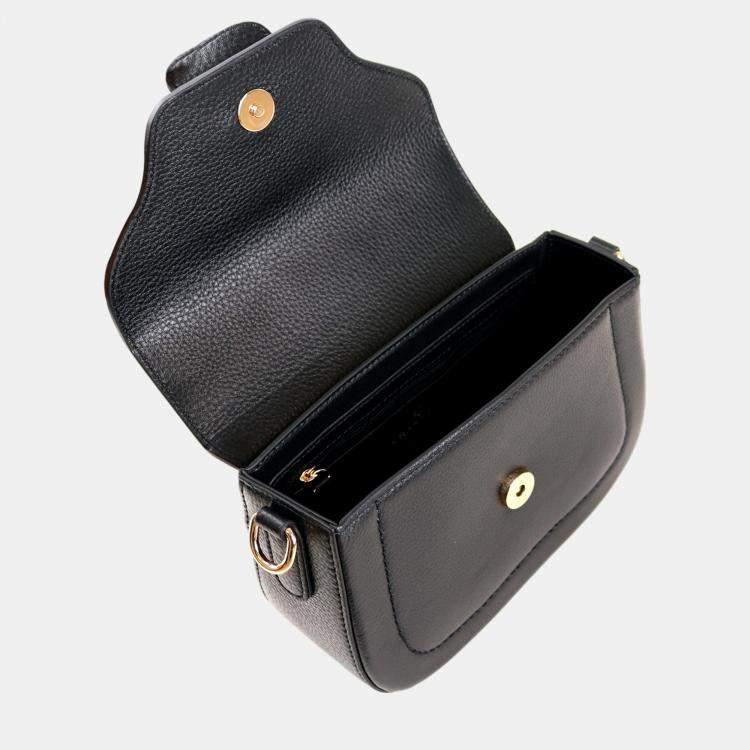 Pre Owned Charriol Black Leather MARIE OLGA Crossbody