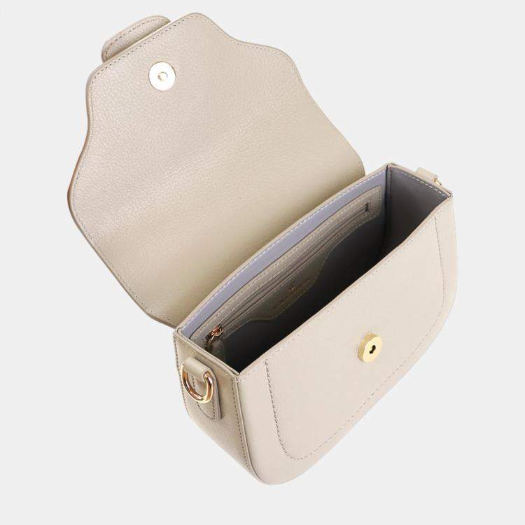 Pre Owned Charriol Cream Leather MARIE OLGA Crossbody