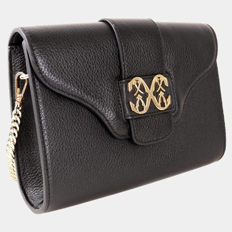 Pre Owned Charriol Black Leather MARIE OLGA Crossbody