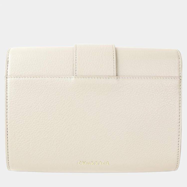 Pre Owned Charriol Cream Leather MARIE OLGA Crossbody