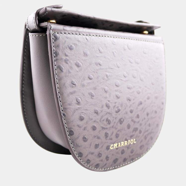 Ostrich 2024 crossbody purse