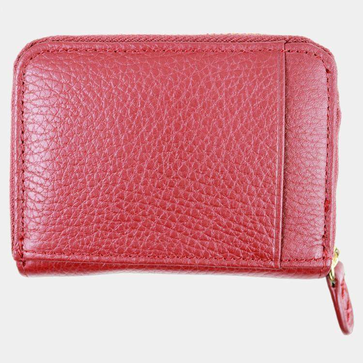 Pre Owned Charriol Bordeux Leather  Card Holders