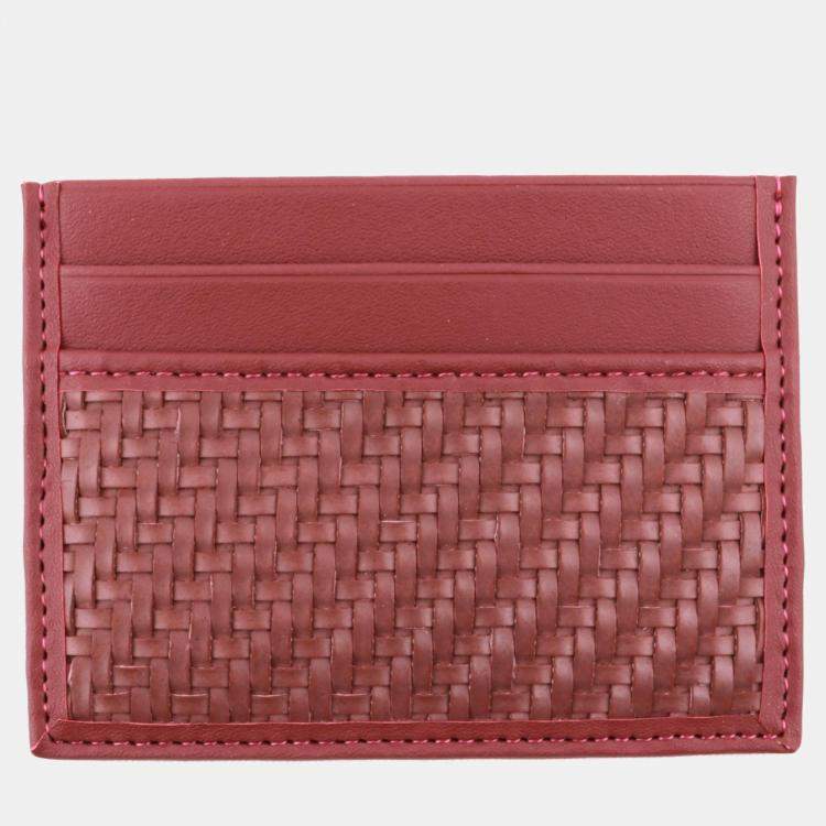 Pre Owned Charriol  Leather Christina Card Holders