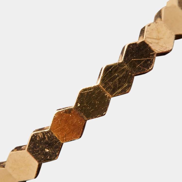 Pre Owned Chaumet Bee My Love 18k Rose Gold Ring Size 60
