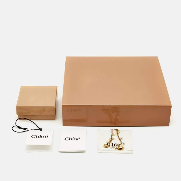 مملوكة مسبقًا Chloe  The Chloé Shells Gold Tone Bracelet