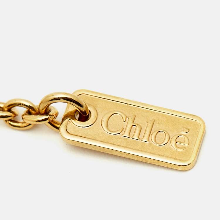 مملوكة مسبقًا Chloe  The Chloé Shells Gold Tone Bracelet