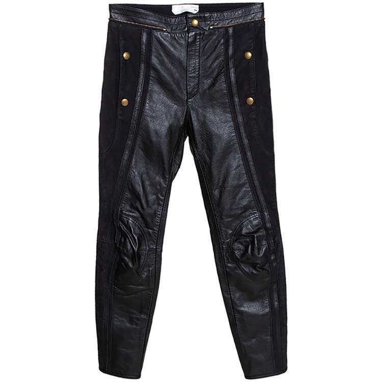 womens black biker jeans