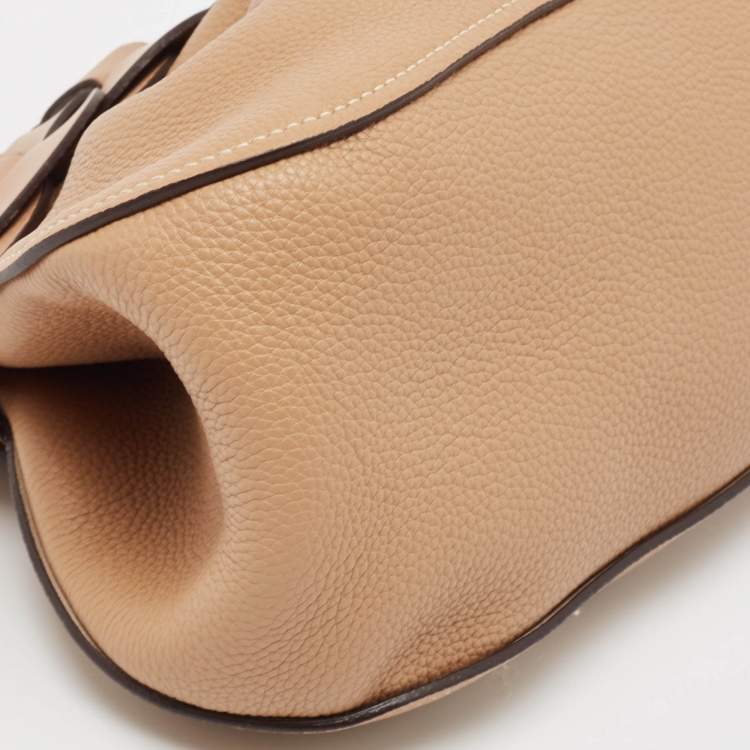 Pre Owned Chloe Beige Leather Leather Darryl Clutch