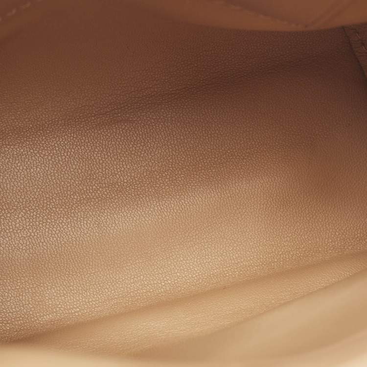 Pre Owned Chloe Tan Leather Magda Phone Pouch Crossbody Bag