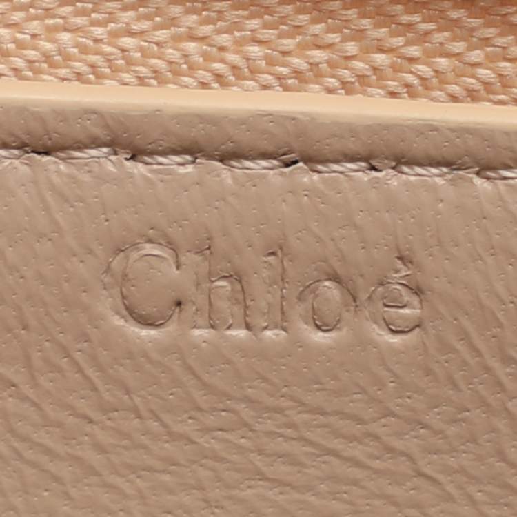 Pre Owned Chloe Wild Purple/Dark Burgundy Leather and Python Leather Zip Around