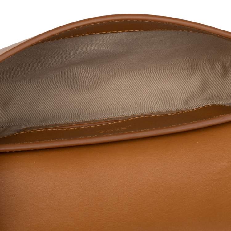 Pre Owned Chloe Tan Leather and Suede C Belt Bag