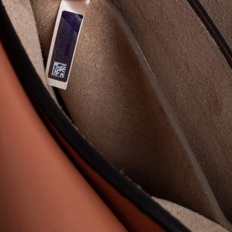 Pre Owned Chloe Brown Leather and Suede  Faye Shoulder Bag