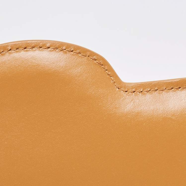Pre Owned Chloe Tan Leather Kattie Crossbody Bag