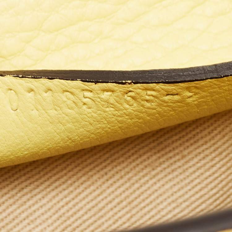 Pre Owned Chloe Lemonade Leather and Suede Mini Faye Day Backpack