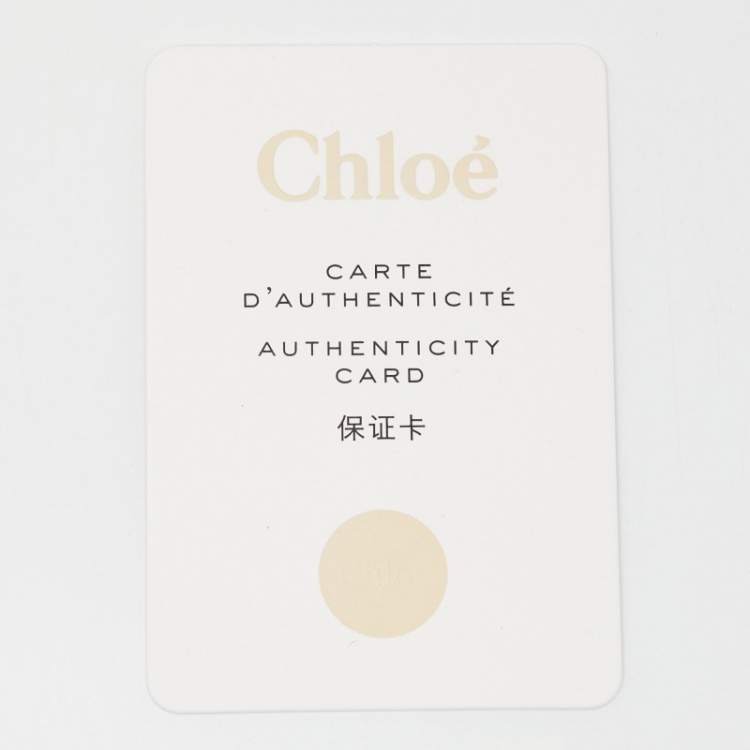 Pre Owned Chloe Black/Tan Canvas and Leather Medium Woody Tote