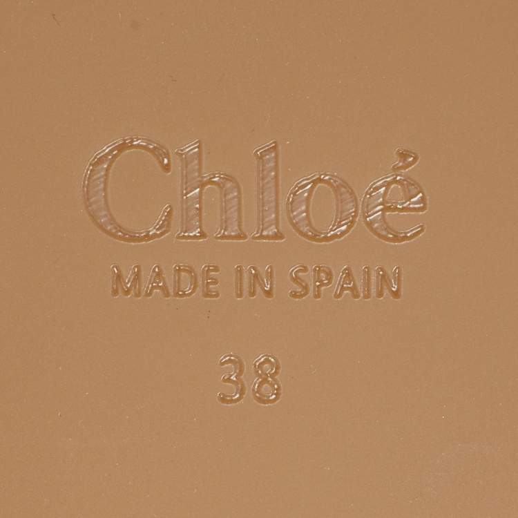 مملوكة مسبقًا Chloe Black Canvas Ingrid Ankle Wrap Espadrille Flats Size 38