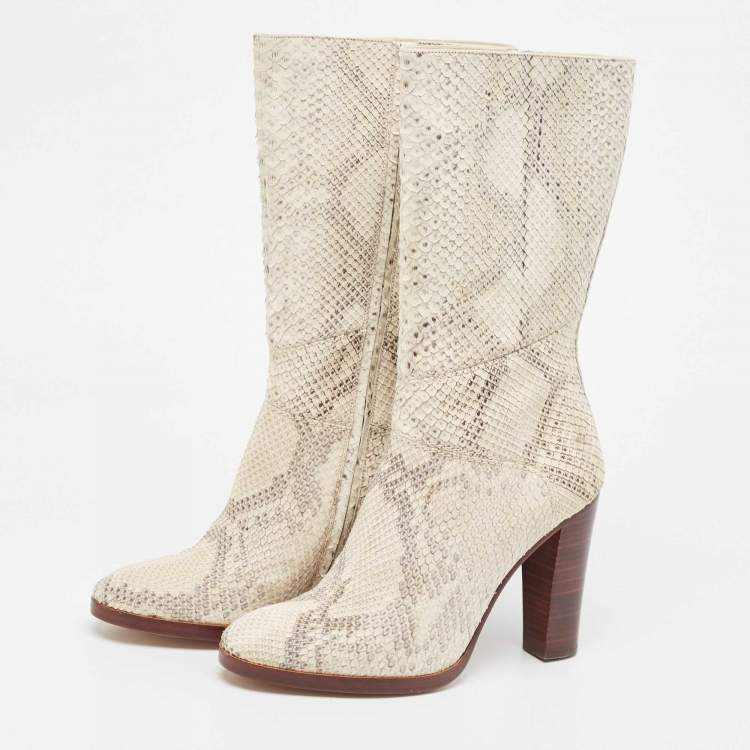 Chloe hot sale python boots