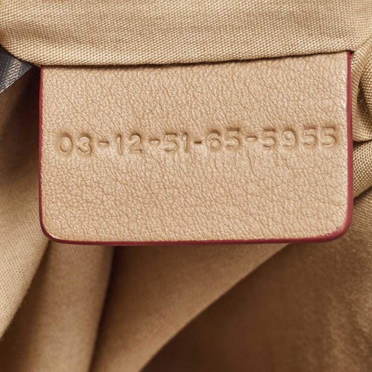 Pre Owned Chloe Beige Leather Eva iPad Cover