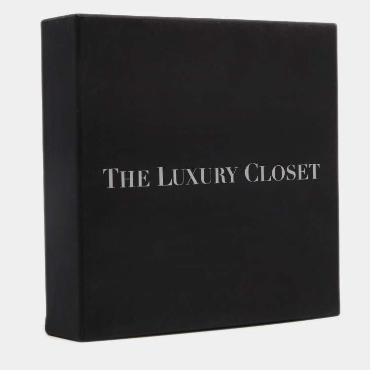 Pre Owned Chloe  Gold Tone Charms Choker Necklace