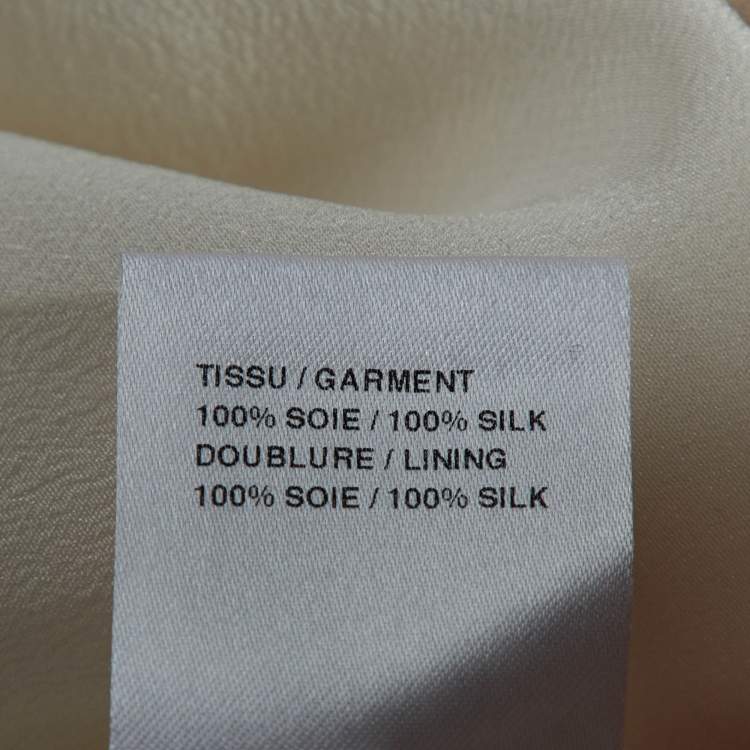 Pre Owned Chloé Light Pink Silk Tank Top S