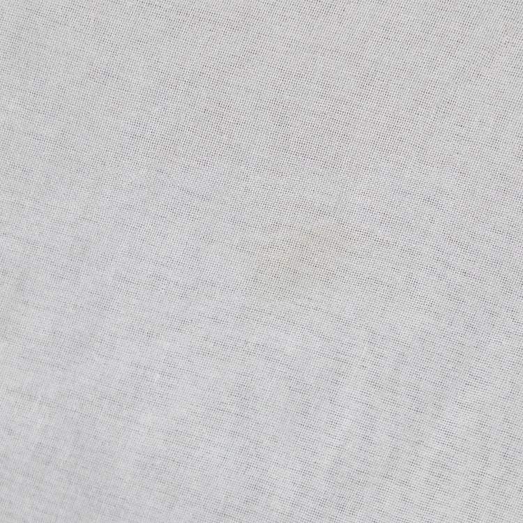 Pre Owned Chloe Off-White Cotton Pleated Loose Fit Top M