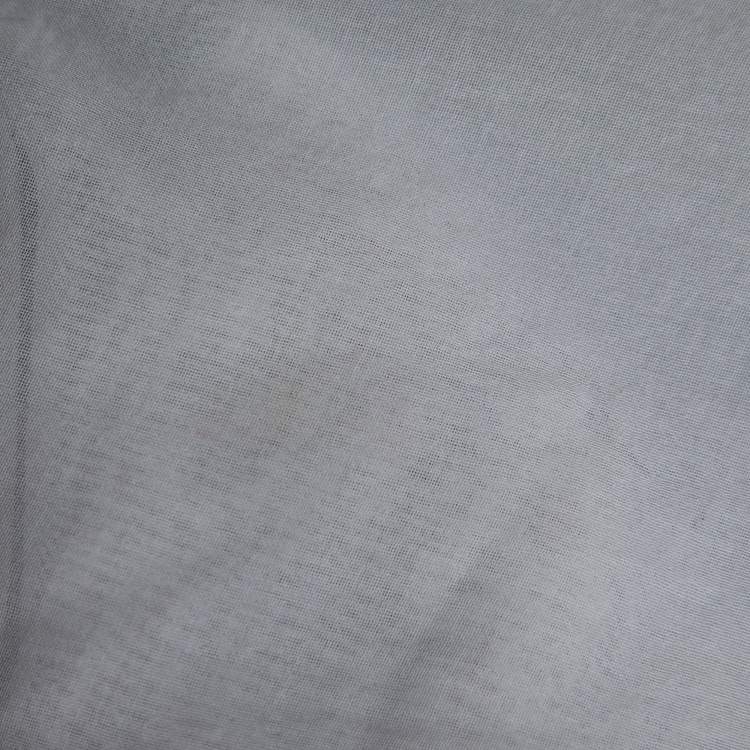 Pre Owned Chloe Off-White Cotton Pleated Loose Fit Top M