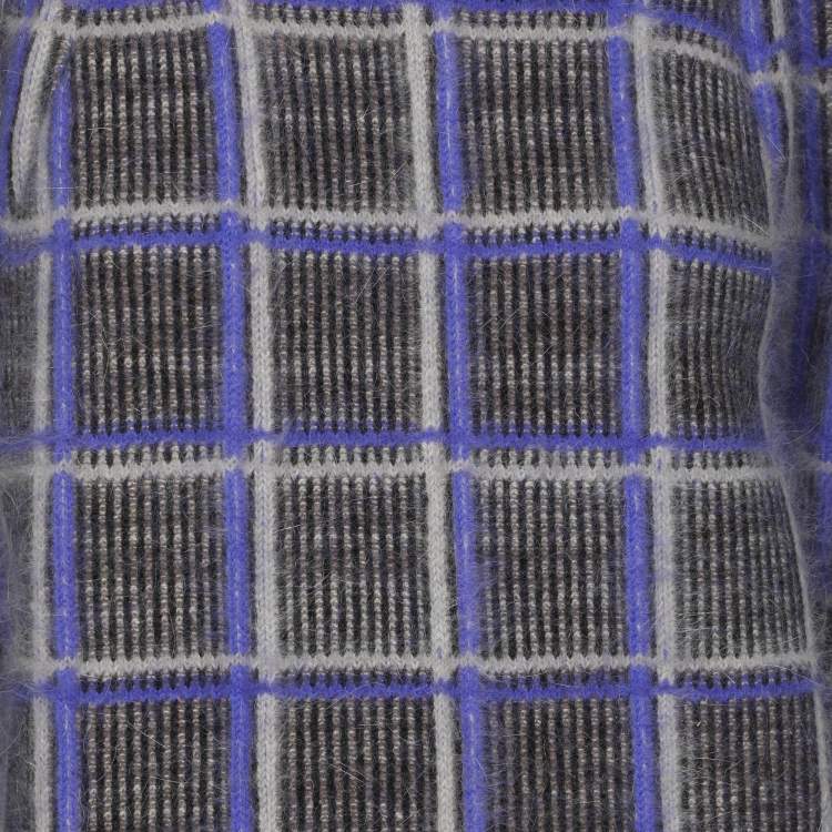 Pre Owned Chloe Dark Brown Wool Turtle Neck Sweater M