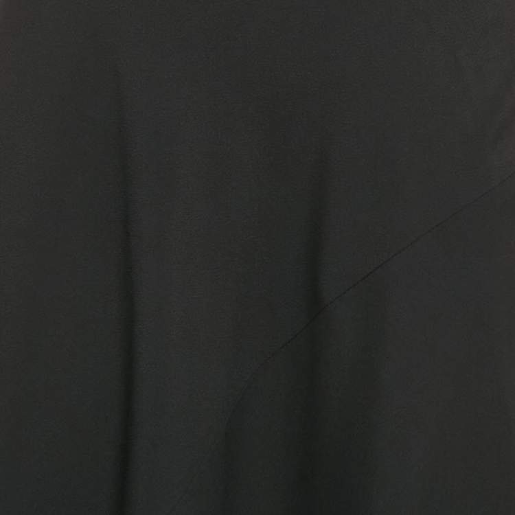 Pre Owned Chloe Black Crepe Flared Knee Length Skirt L