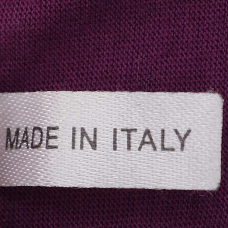 Pre Owned Chloe Purple Cotton T-Shirt L