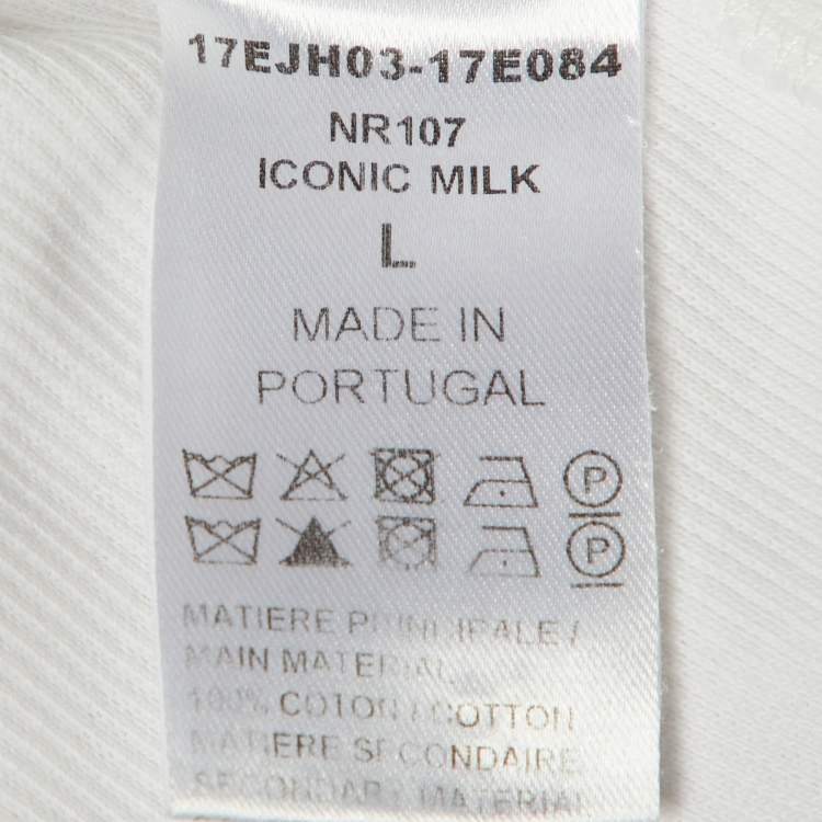 Pre Owned Chloe White Cotton Tank Top L
