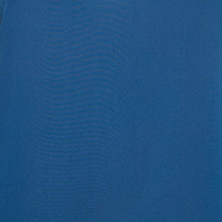 Pre Owned Chloé Blue Silk Tank Top L