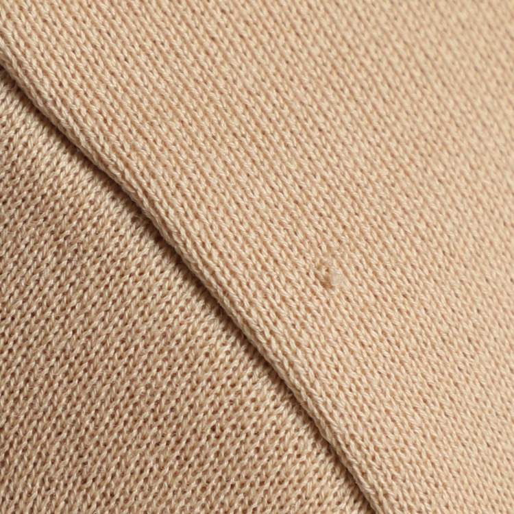 Pre Owned Chloé Beige Jersey Wool Sweatshirt S
