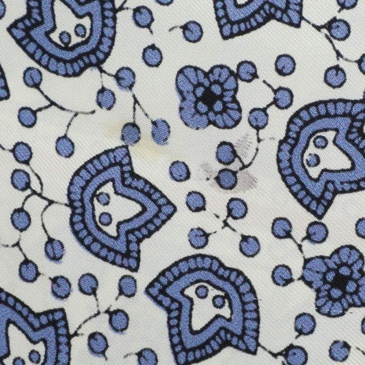 Pre Owned Chloé Multicolor Printed Silk Button Front Shirt S