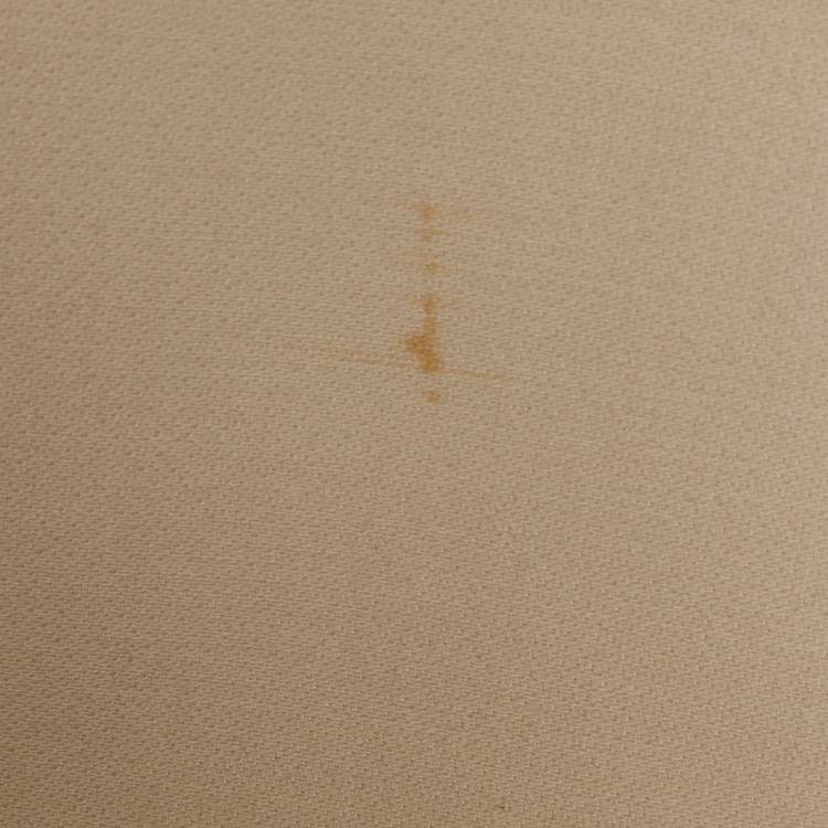 Pre Owned Chloe Cream Wool Scalloped Double Breasted Blazer S