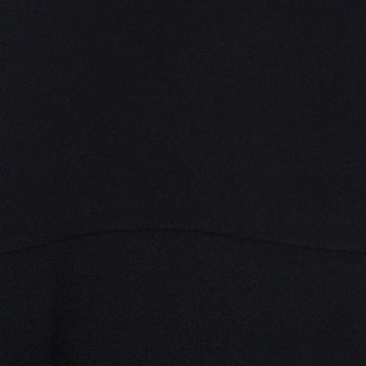 Pre Owned Chloe Black Crepe A-Line Short Skirt M