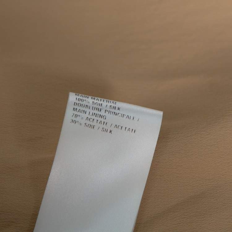 Pre Owned Chloe Black Silk Sleeveless Tank Top S