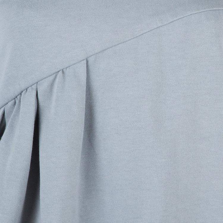 Pre Owned Chloe Grey One Shoulder Dress S