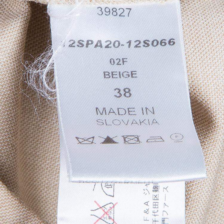 Pre Owned Chloe Grey Tailored Trousers S