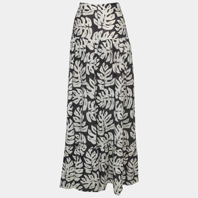 【VIP価格】CHLOE Long floral Skirt CHLOÉ Printed Cotton Poplin Long Skirt Chloe