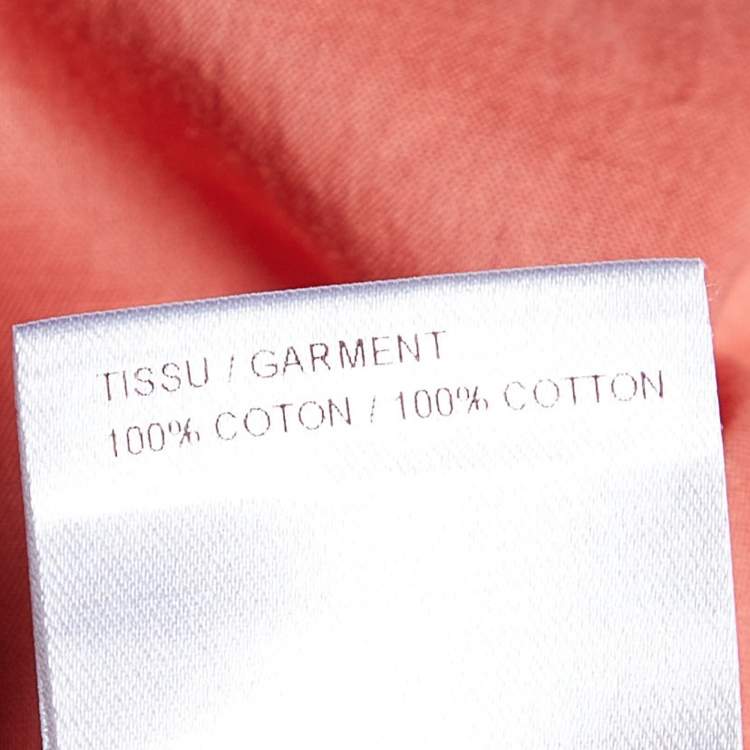 Pre Owned Chloe Pink Cotton Top M