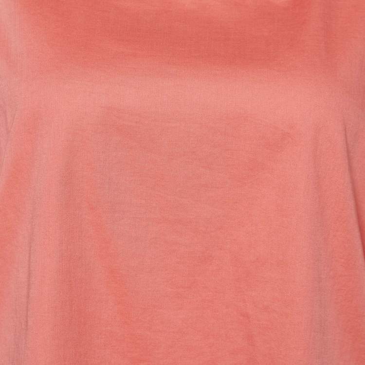 Pre Owned Chloe Pink Cotton Top M
