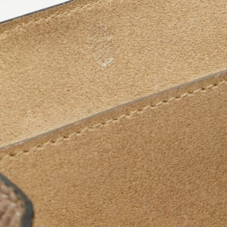 Pre Owned Chloe Beige Leather Medium Drew Shoulder Bag