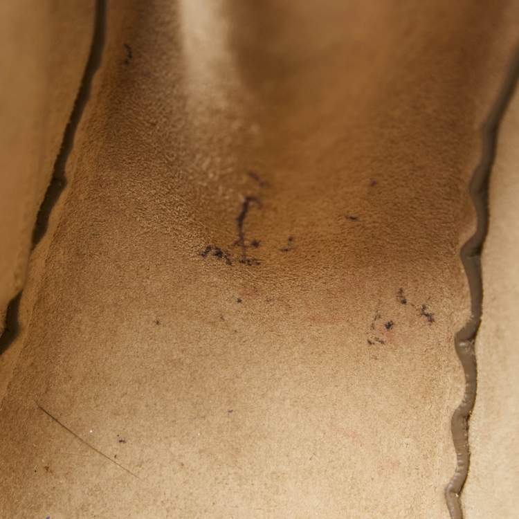 Pre Owned Chloe Beige Leather Medium Drew Shoulder Bag