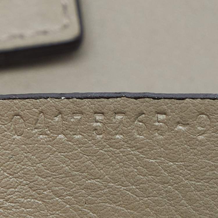 Pre Owned Chloe Beige Leather and Suede Mini Faye Daye Backpack