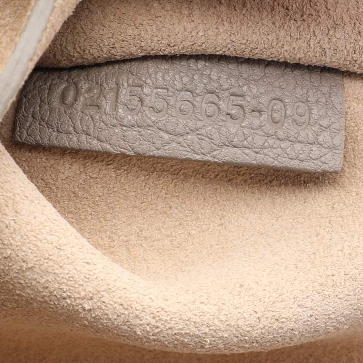 Pre Owned Chloe Grey Leather Medium Drew Shoulder Bag