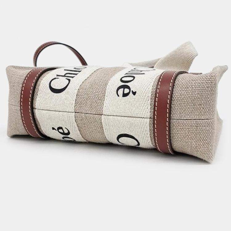 Pre Owned Chloe Woody Mini Bag