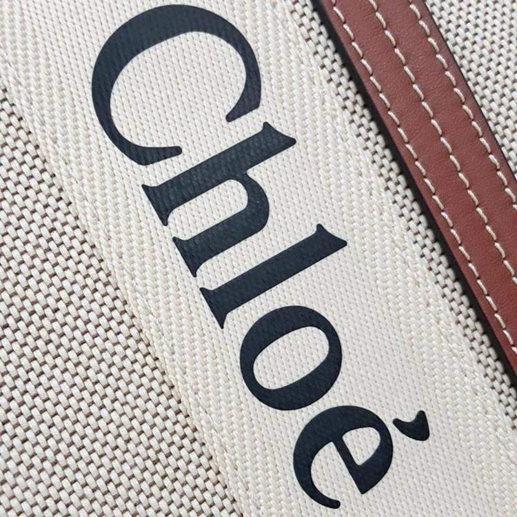 Pre Owned Chloe Woody Large Bag