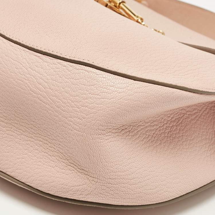 مملوكة مسبقًا Chloe Pink Leather Large Drew Shoulder Bag